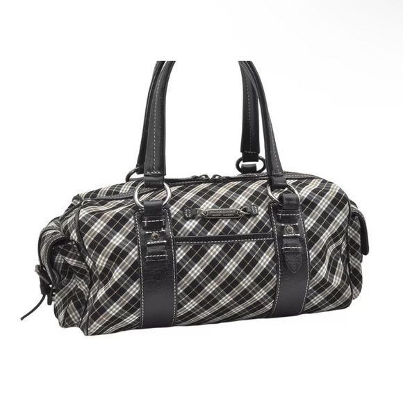 Burberry Handbags - Burberry Blue Label Japan Exclusive Black Check Handbag EUC